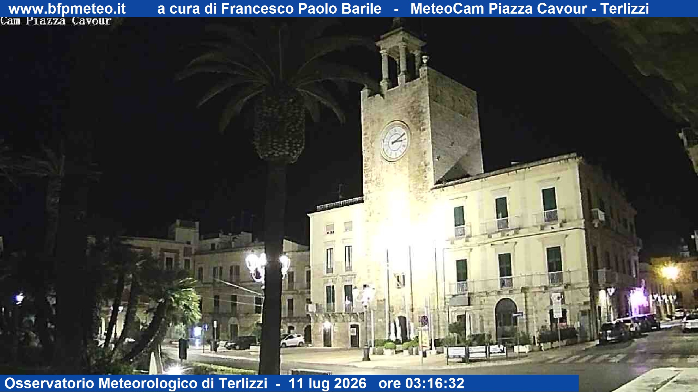 immagine della webcam nei dintorni di Acquaviva delle Fonti: webcam Terlizzi