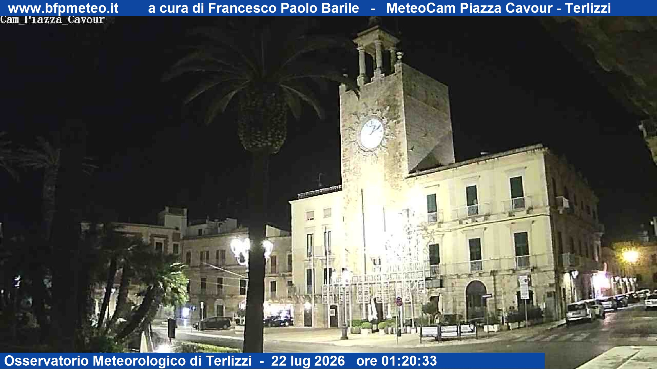 immagine della webcam nei dintorni di Calendano: webcam Terlizzi