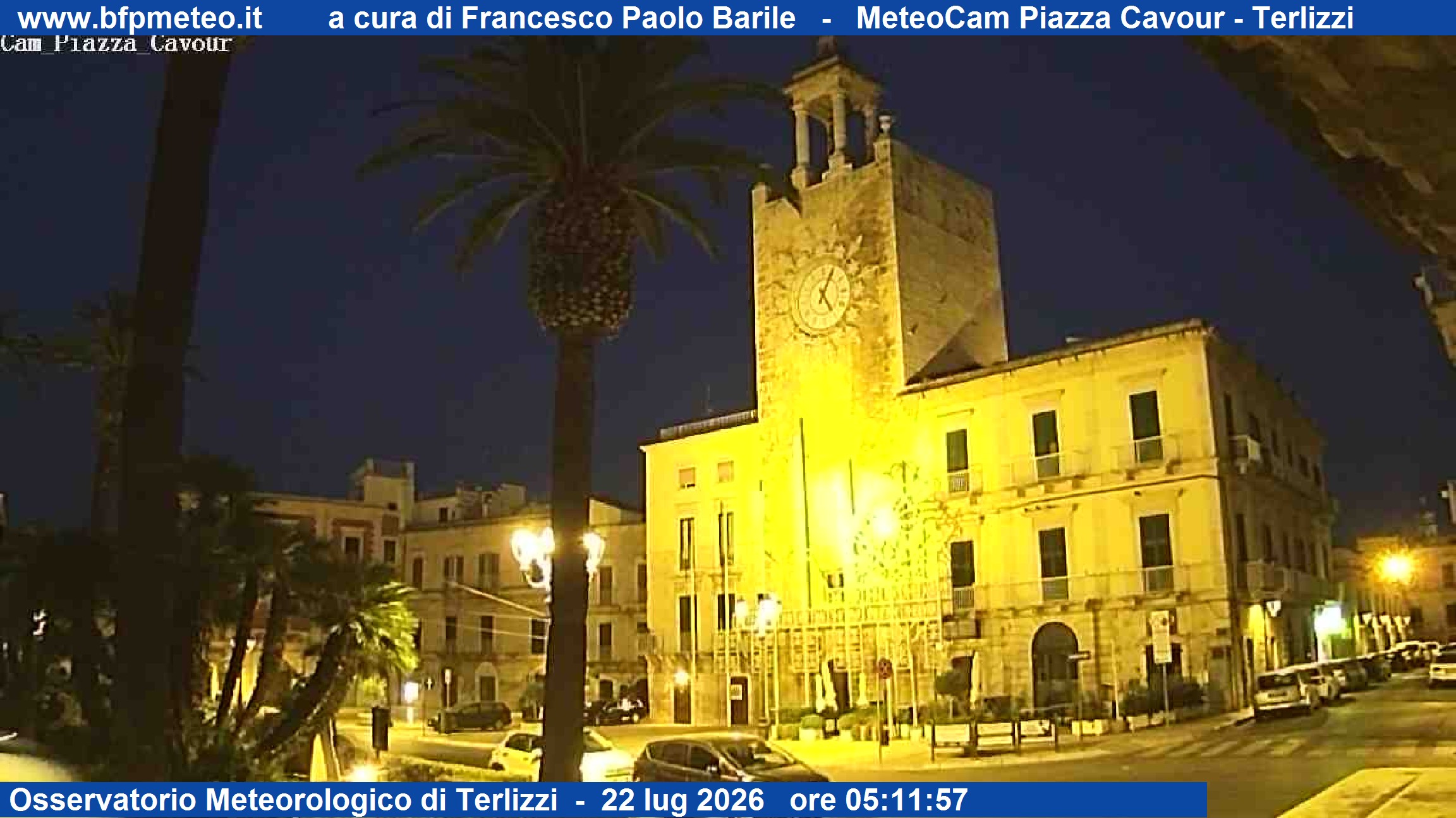 immagine della webcam nei dintorni di Calendano: webcam Terlizzi