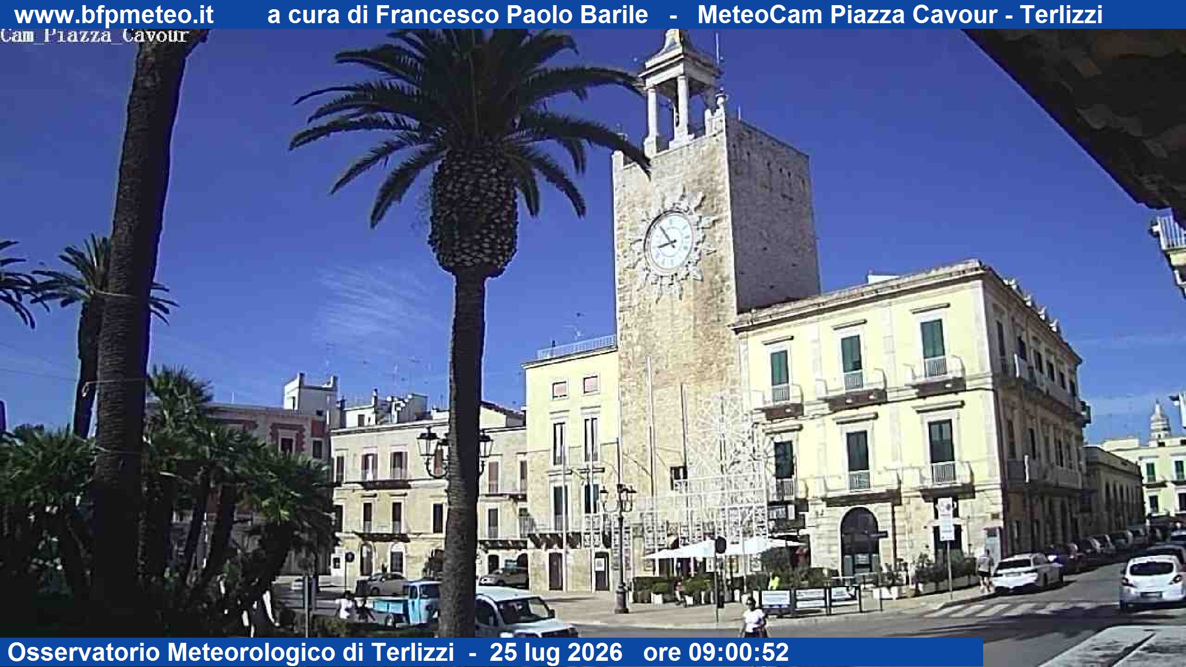 immagine della webcam nei dintorni di Bari: webcam Terlizzi