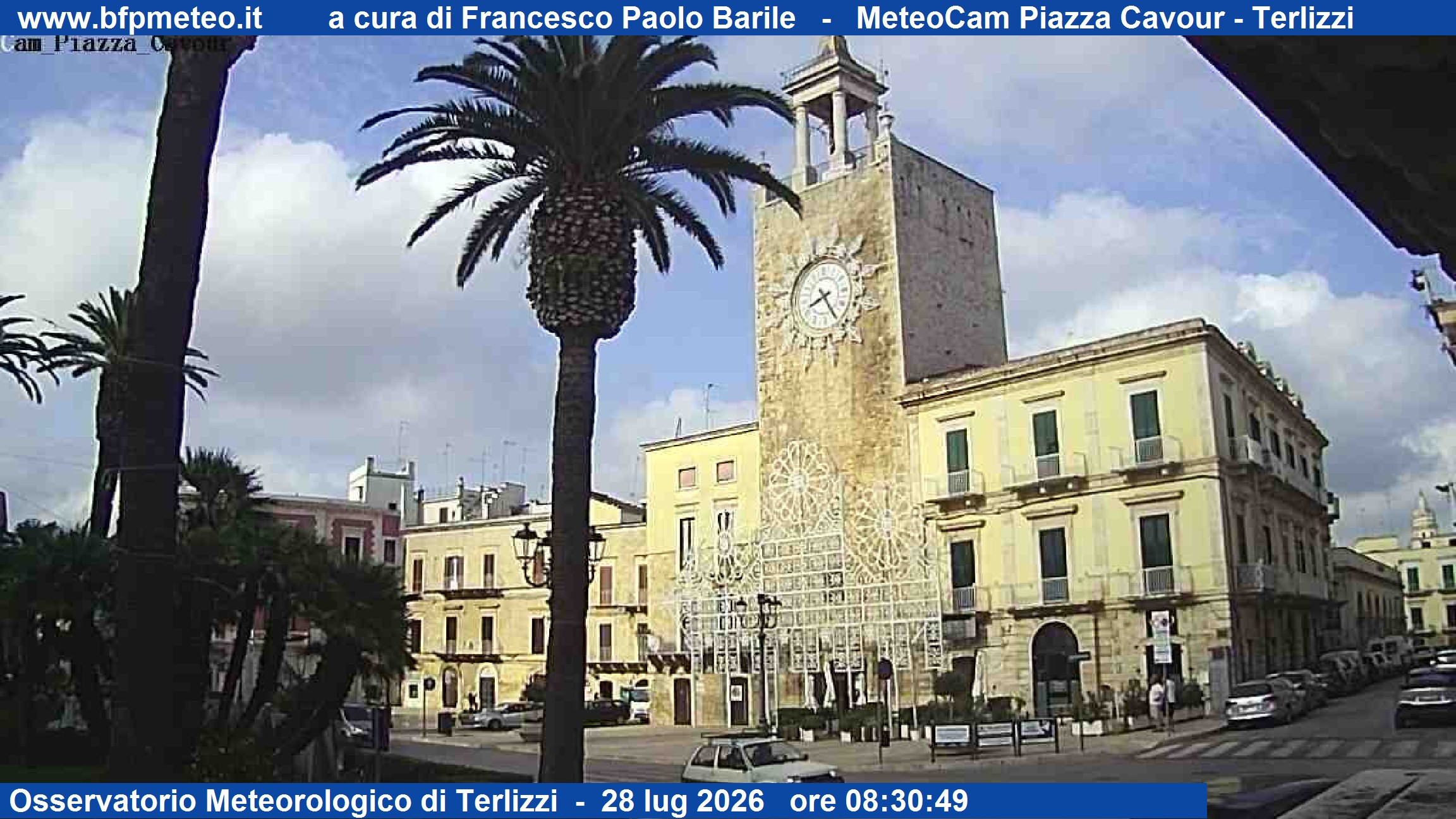 immagine della webcam nei dintorni di Andria: webcam Terlizzi